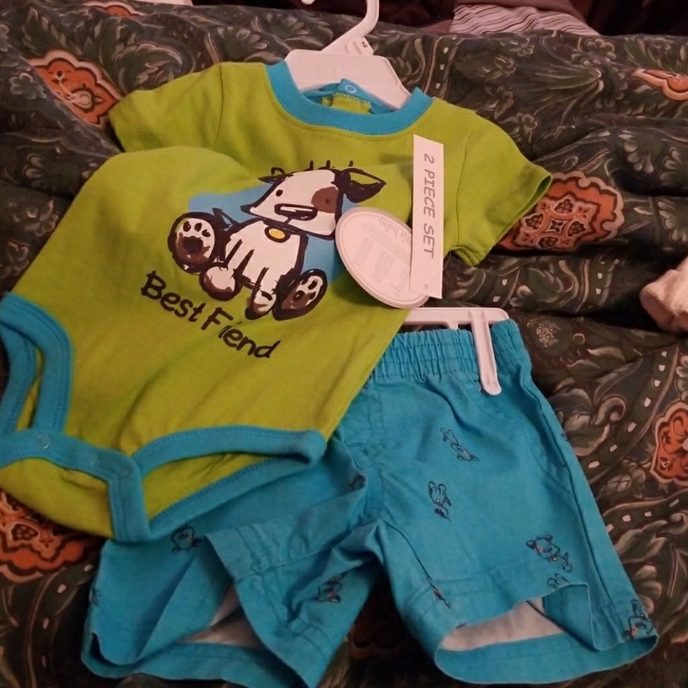 2piece summer set for a baby boy